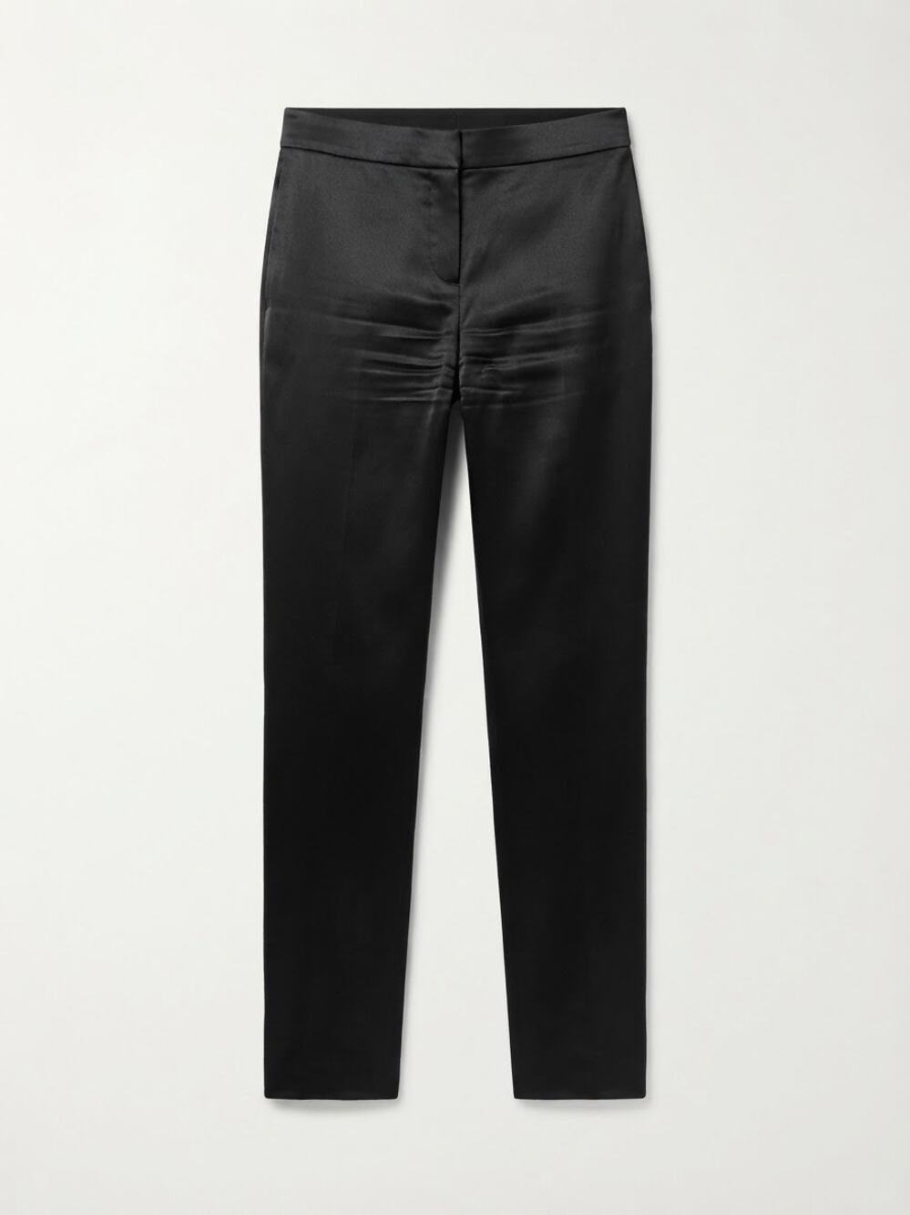 ELIE TAHARI Black Stretch Ankle Pants Size 0 Sleek Career Office Chic sleek